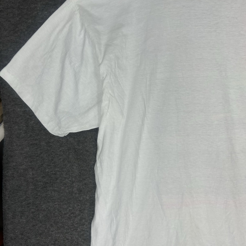 Vintage Hobie T-Shirt 1X Big & Tall White Single Stitch Car Surf Graphic Tee - Picture 7 of 15